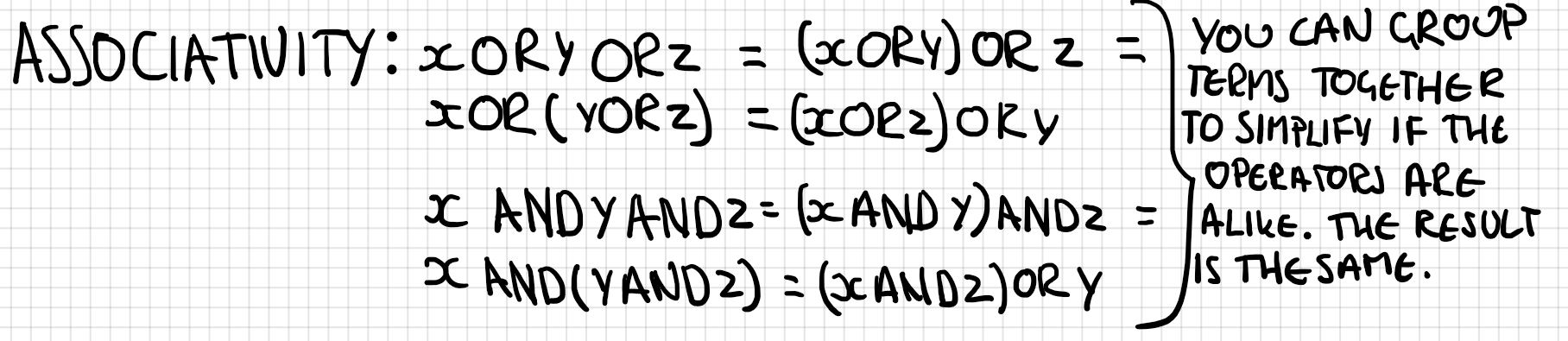 Associativity